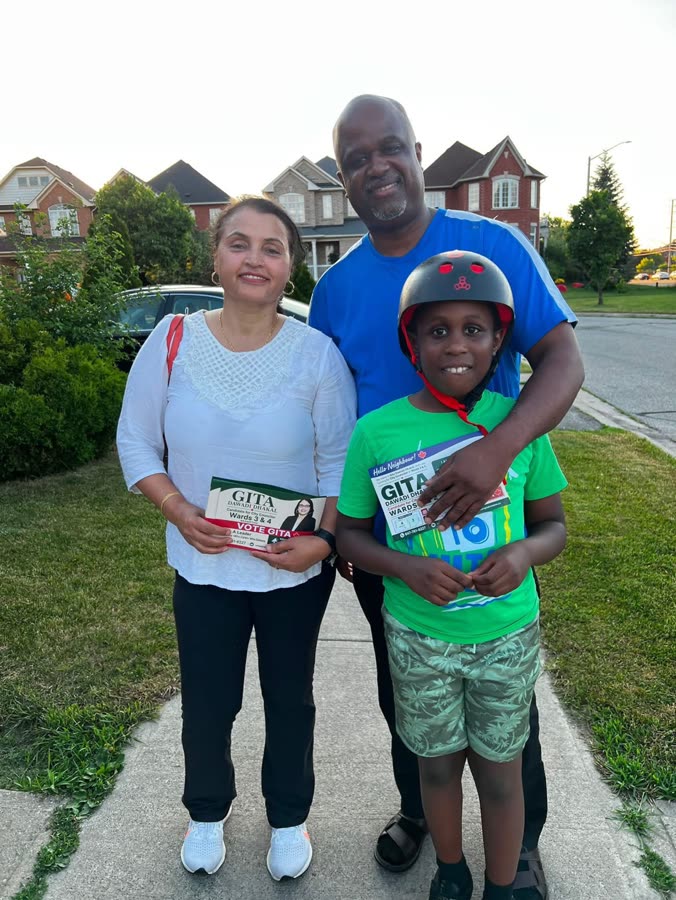 Door to door across the wards