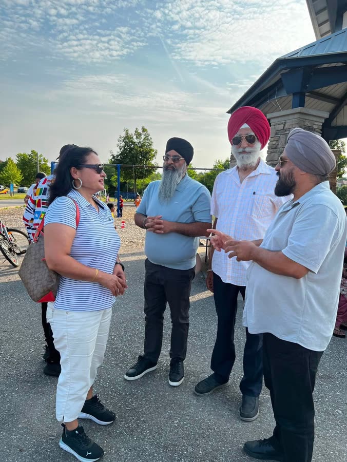 Listening to residents at a neighbourhood park